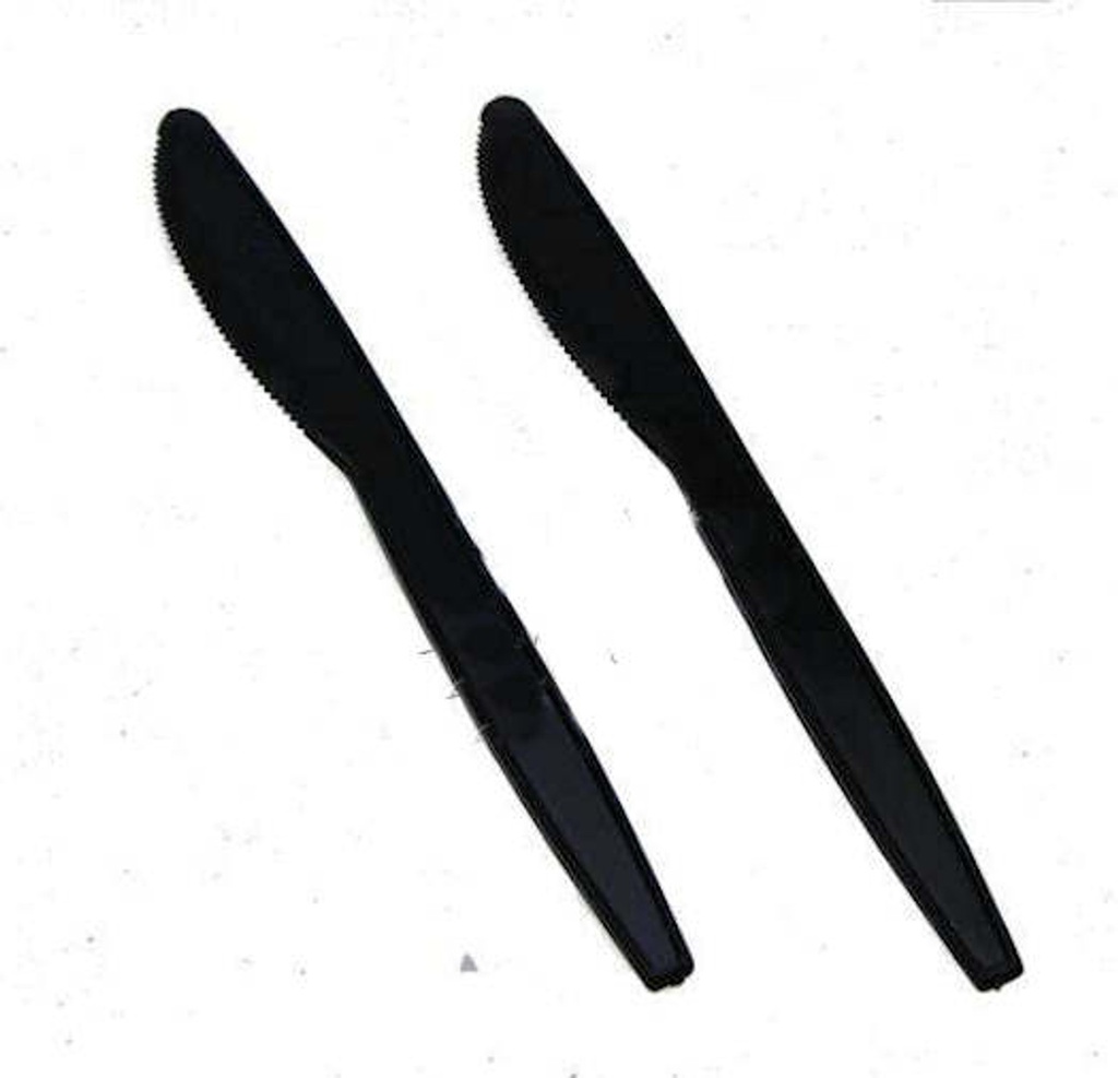 Paquet de couteau noir - 50pcs