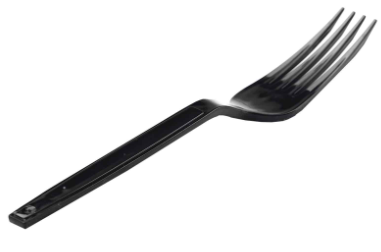 Paquet fourchette noir gm - 50pcs
