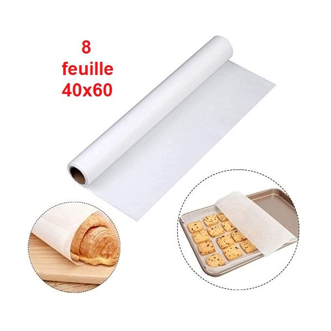 Lot papier cuisson - 10pcs