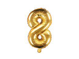 Pièce ballon chiffre n°8