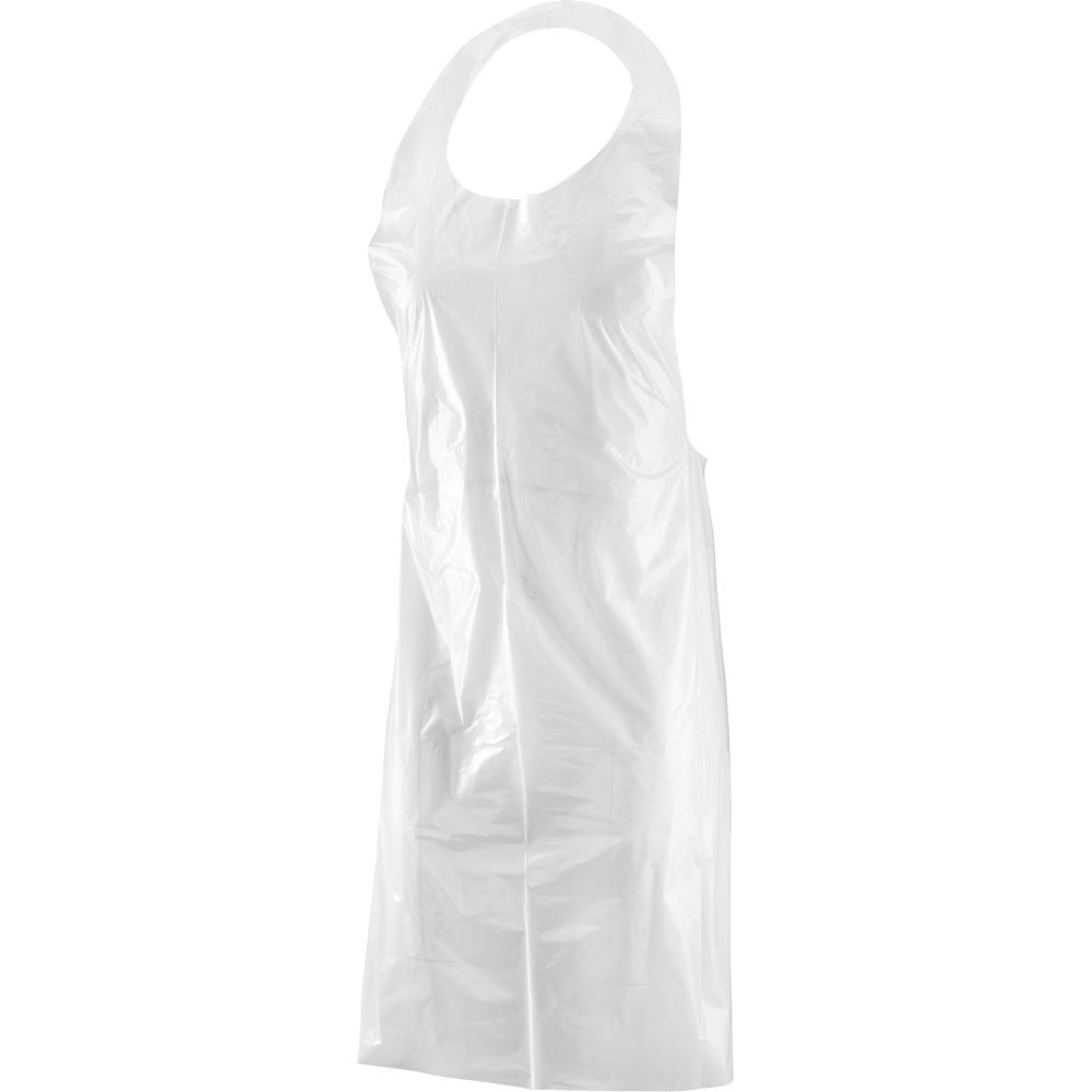 Paquet de tabliers jetables blancs - 100pcs