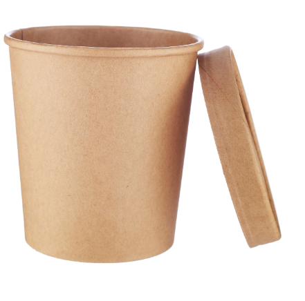 Pièce pot kraft 32oz