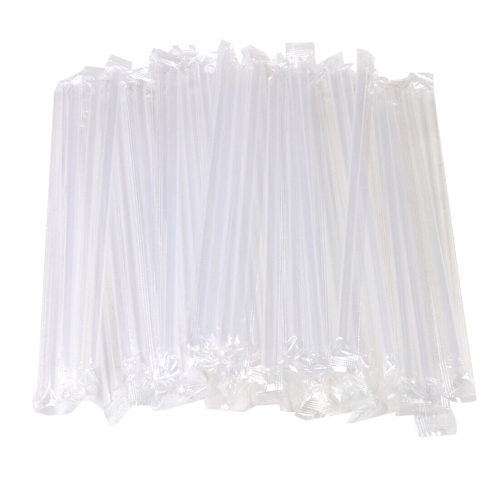 Paquet paille plastique bubble protégée par 100pcs