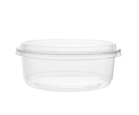 Pièce pot transparent 360ml par 10pcs