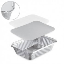 [8389] Lot barquette alu 1 kg + couvercle par 25pcs