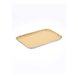 Pièce plateau traiteur doré mm