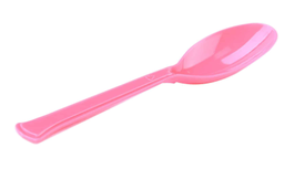 [ICSPL] Paquet cuillère à glace rose - 100pcs