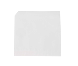 [PPWLW] Lot emballage crêpe blanc ouvert sur le coté par 100pcs