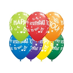 Lot ballon motif noir/blanc - 6pcs