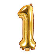 Pièce ballon chiffre n°1