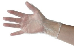 Paquet de gant vinyl transparent XL - 100pcs