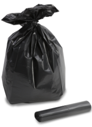 Rouleau sac poubelle 65x105 - 10pcs