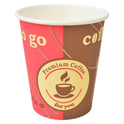 Paquet gobelet à café 8oz classique - 50pcs sans couv