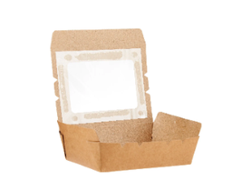 [KLBW120] Lot barquette kraft120W- 120x88x37mm par 10pcs