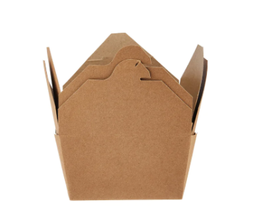 [KTAB32] Lot barquette karft 32oz - 14.2x11.1x6.4cm par 10pcs