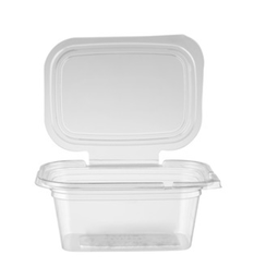 [TECS16PET] Pièce barquette transp collé 480ml par 10pcs